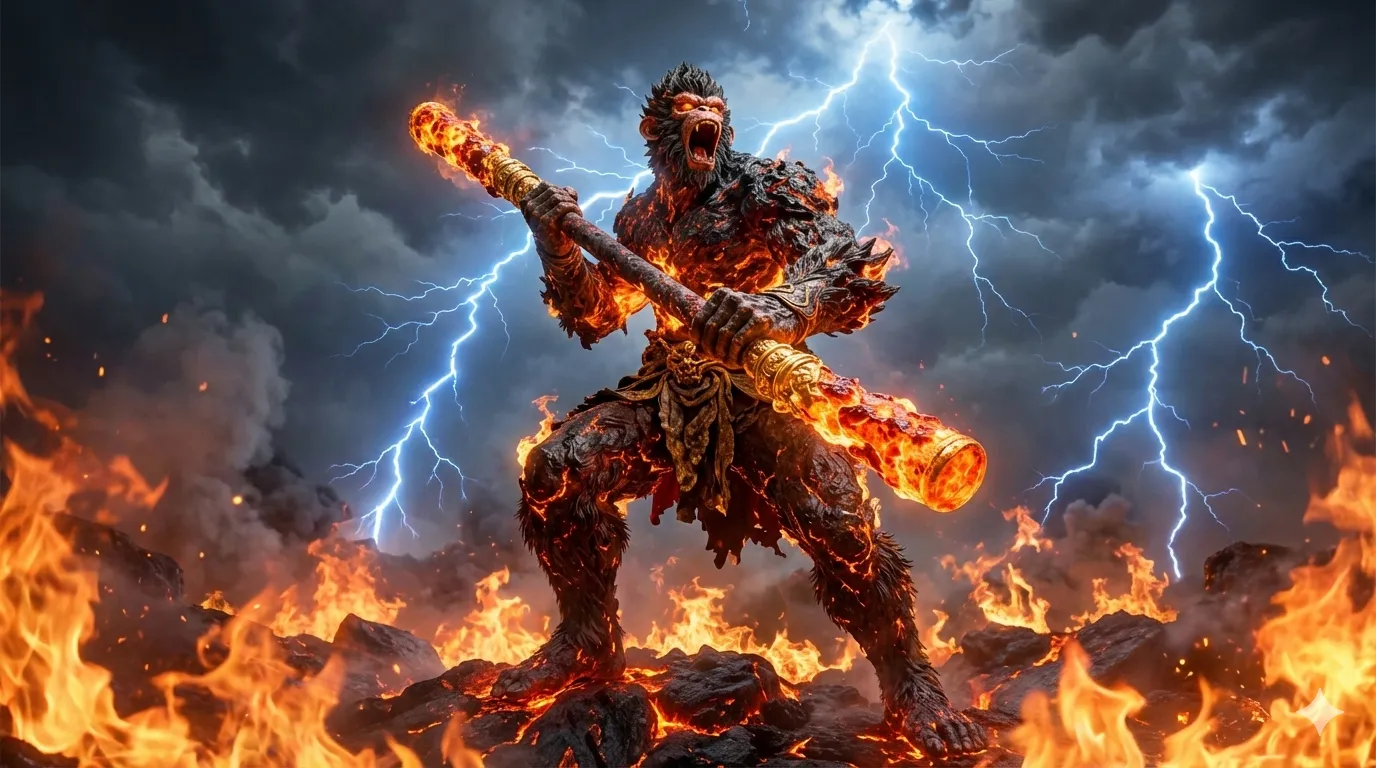 使用方寸绘境生成的构图作品 4